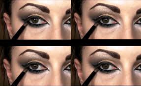 natural bronze beauty arabic eye makeup