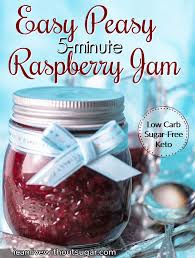 sugar free raspberry jam recipe