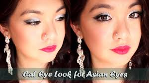 cat eye makeup for asian eyes prom