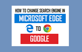 It is designed for windows 10 to be faster, safer, and compatible with the modern web. How To Change Search Engine In Microsoft Edge To Google
