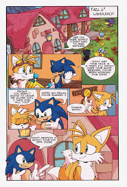 IDW Sonic Fan Annual 2023 Comic #2 - Tails' Day Off - Read Comic Online