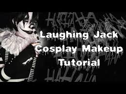 laughing jack cosplay makeup tutorial