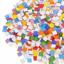 Colorful Glass Mosaic Tiles Material