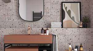 unique design with bathroom floor tiles