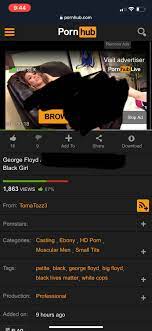 Laila Mickelwait on X: Pornhub literally just approved and monetized with  ads a video titled “George Floyd”. Shut it down. #Traffickinghub #Hatehub # GeorgeFloyd t.coChJpkoKa55  X
