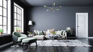 color furniture goes with gray flooring