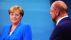 Berlin — chancellor angela merkel is holding a virtual meeting tuesday with the governors of germany's 16 states to discuss the country's pandemic measures amid concerns that new mutations. Angela Merkel And Martin Schulz Debate