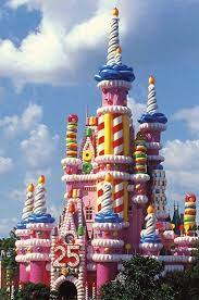 Walt Disney World Birthday Cake Castle gambar png