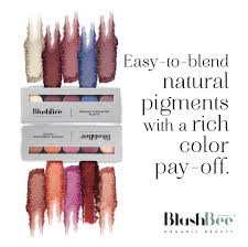 blushbee beauty organic eyeshadow