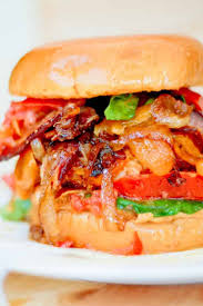 These are the best chicken burgers ever! Chicken Burger With Bacon What S In The Pan