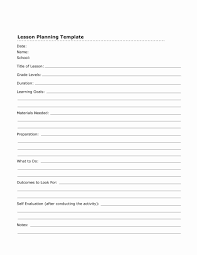 Formal Lesson Plan Template Wilkesworks
