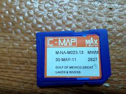 C Map Nt Max Gulf Of Mexico Great Lakes Rivers Sd Format Chart Card 30 May 11