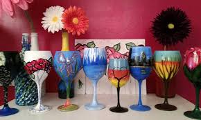 Painted Glasses With Lisa Day The