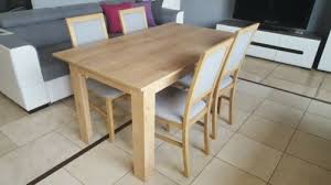 Modern Wooden Dining Table In Light