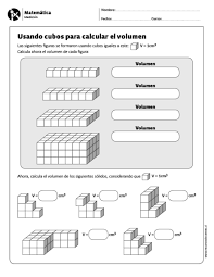Libro de matematicas 1 de secundaria volumen de prismas 1 detalle. Usando Cubos Para Calcular El Volumen Estrategias De Matematicas Actividades De Matematicas Actividades De Medicion