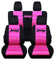 Pink Jeep Pink Car Seat Covers