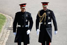 royals military uniform to his wedding day