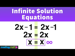 Infinite Solutions Equations Explained