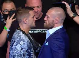 You know what it is in there. What Conor Mcgregor Told Dustin Poirier As They Faced Off At The Ufc 257 Presser