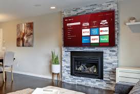 mounting a tv above the fireplace