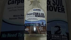 shaw carpet stain soil remover you