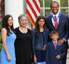 His mother, tida, and his girlfriend, erica herman, had been in augusta all week, but tiger convinced his children who had never been to augusta to come up from florida on. Tiger Woods Showdown With Elin Nordegren S Baby Daddy Jordan Cameron