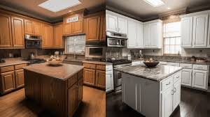 kitchen cabinet painting in houston