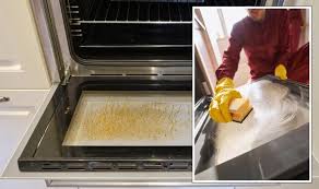Brown Stains From Oven Glass Easily