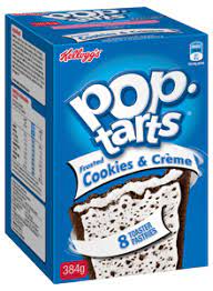pop tarts frosted cookies crème