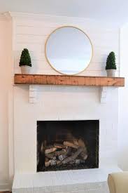 Red Brick Fireplace Makeover Ideas For