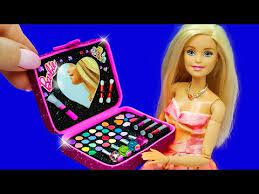 barbie doll makeup set diy for kids