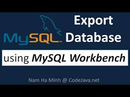 mysql export database using mysql