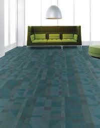 shaw impact carpet tile teal 24 x 24