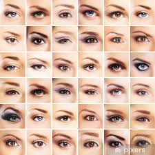 poster a collection of many female eyes