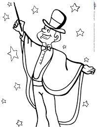 Print and download your favorite coloring pages to color for hours! Magician Coloring Pages Coloring Home