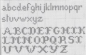 Cross Stitch Alphabet Patterns Free Alphabet Generator