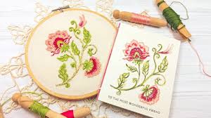 Needlework is sewing or stitching that is done by hand. Stitched Needlework Motif By Laurajane Youtube