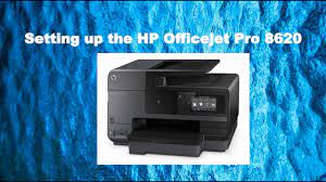 setting up the hp officejet pro 8620
