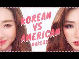korean makeup vs american makeup