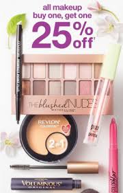 target makeup one get one 25 off