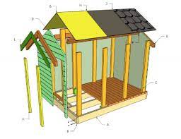 Cubby House Plans Archives Roof