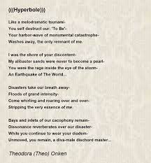 hyperbole poem by theodora theo onken