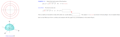 Solved Sketch The Level Curves Of The