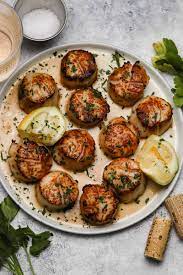 how to pan sear scallops golden crust