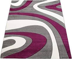 grey purple rug modern living room