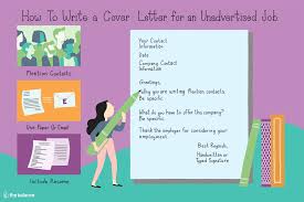 How To Write A Cover Letter For An Unadvertised Job