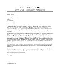 Medical Doctor Cover Letter Sample         Useful materials for physician    