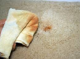 how to get rust out of carpet