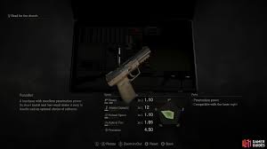 re4 remake best handgun handguns
