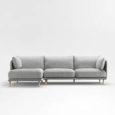 Wells 2 Piece Chaise Sectional Sofa